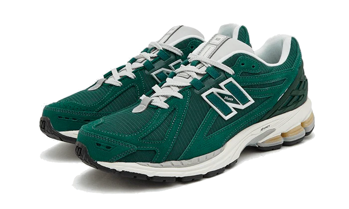 New Balance 1906R Green Suede Metallic Silver - Image 3