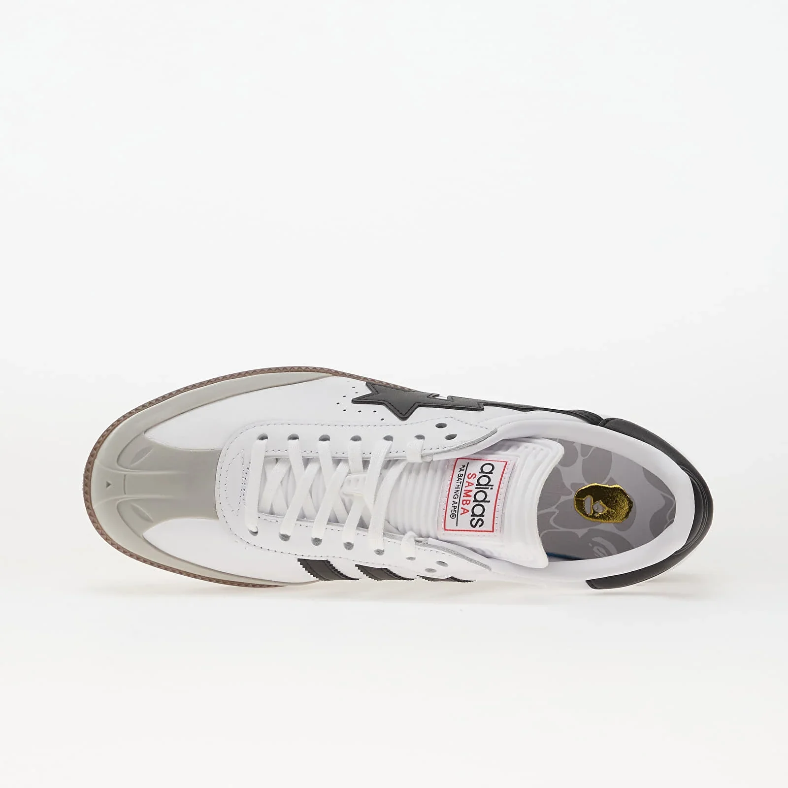 adidas Samba Bape White Black Gum - Image 4