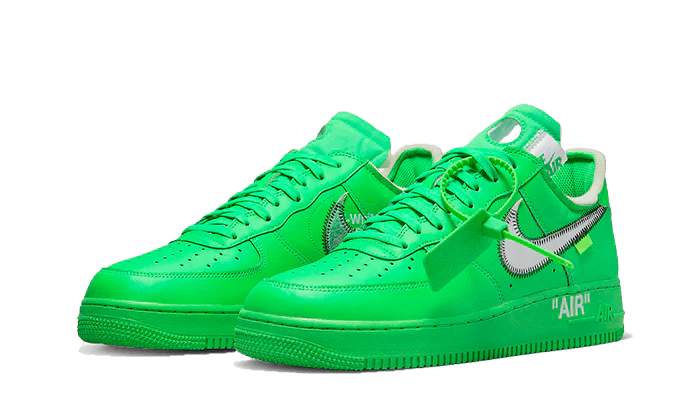 Nike Air Force 1 Low Off-White Light Green Spark - Image 2