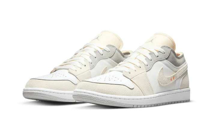 Air Jordan 1 Low Inside Out Cream White Light Grey - Image 2
