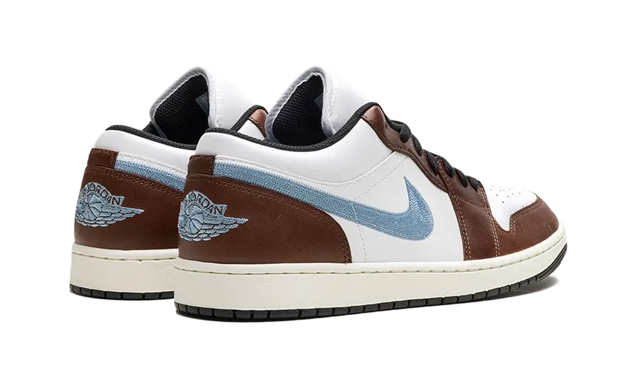 Air Jordan 1 Retro Low Brown Blue Grey - Image 3