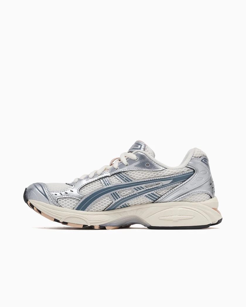 ASICS Gel-Kayano 14 Birch Pure Silver Teal Gold - Image 4