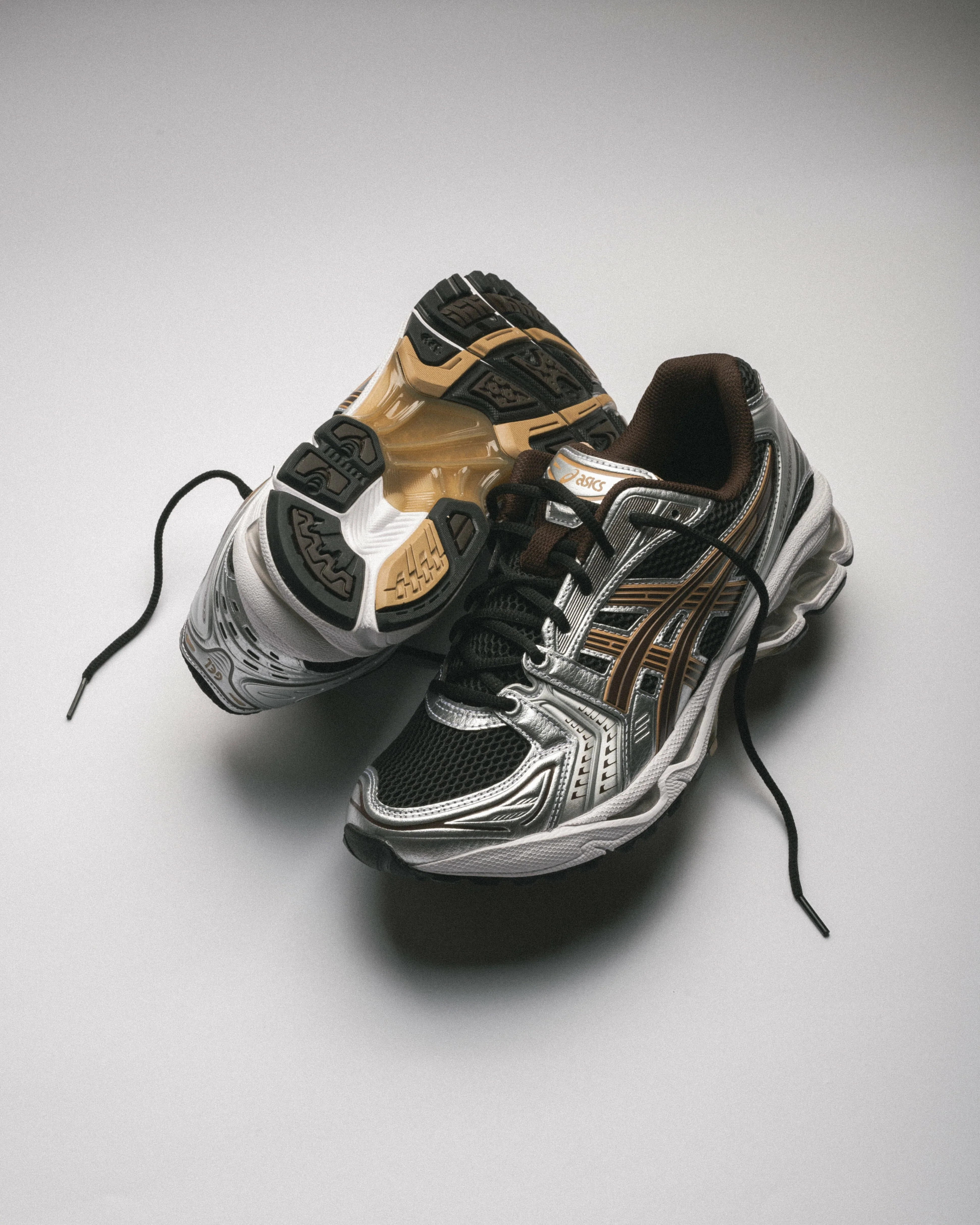 ASICS Gel-Kayano 14 Black Coffee Silver - Image 2