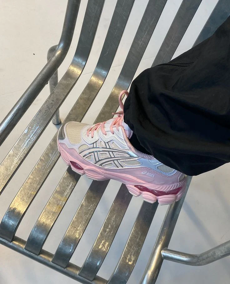 ASICS Gel-NYC - Kicki Yang Zhang Pack Pink Cream Pure Silver - Image 2