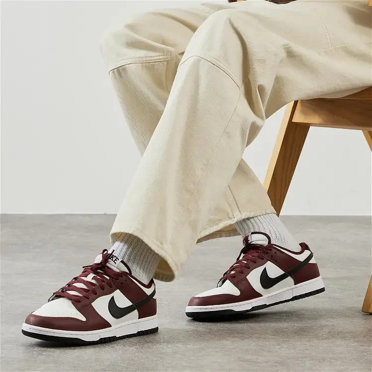 Nike Dunk Low Dark Team Red Black - Image 2