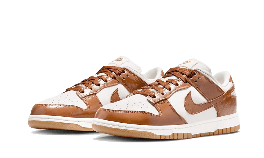 Nike Dunk Low LX Brown Ostrich - Image 2