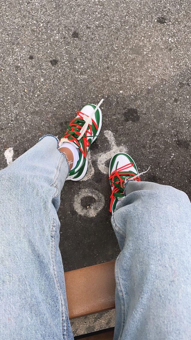 Nike Dunk Low Off-White Pine Green - Image 2