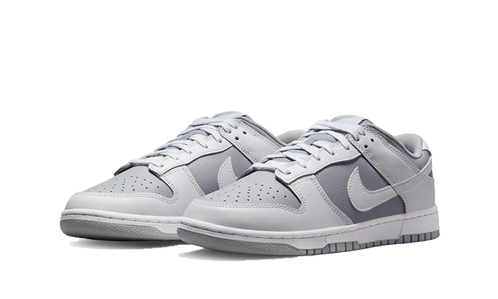 Nike Dunk Low Retro White Grey - Image 3