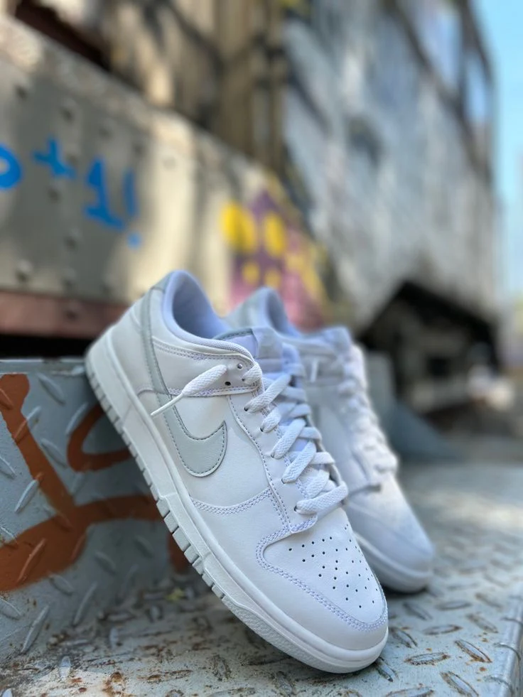 Nike Dunk Low Retro White Pure Platinum - Image 5