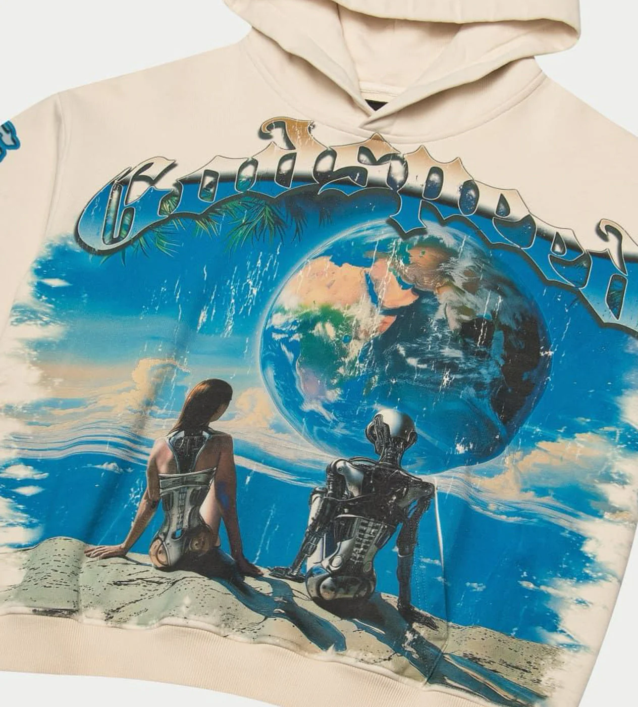 Godspeed Artificial Love Hoodie Bone - Image 2