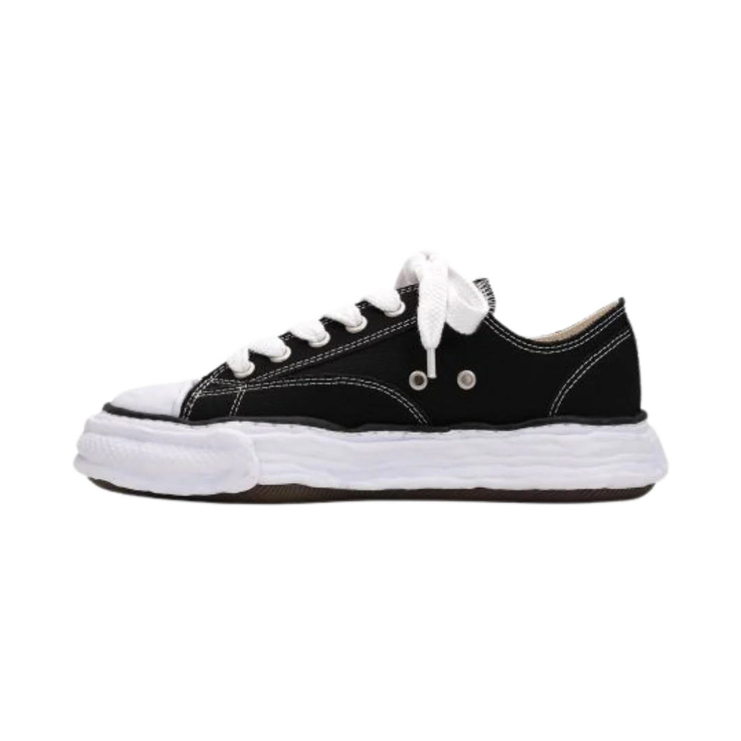 Maison Mihara Yasuhiro Peterson 23 OG Sole Canvas Low Black - Image 4