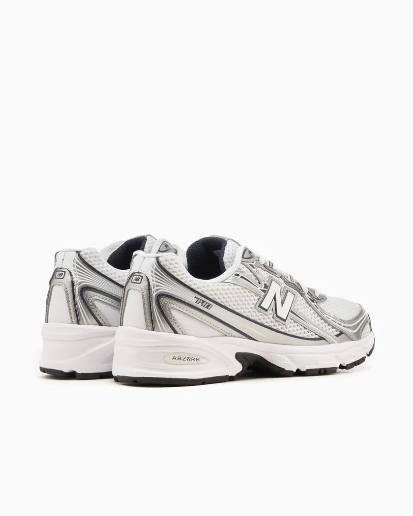 New Balance 740v2 White Shadow Grey Navy - Image 4