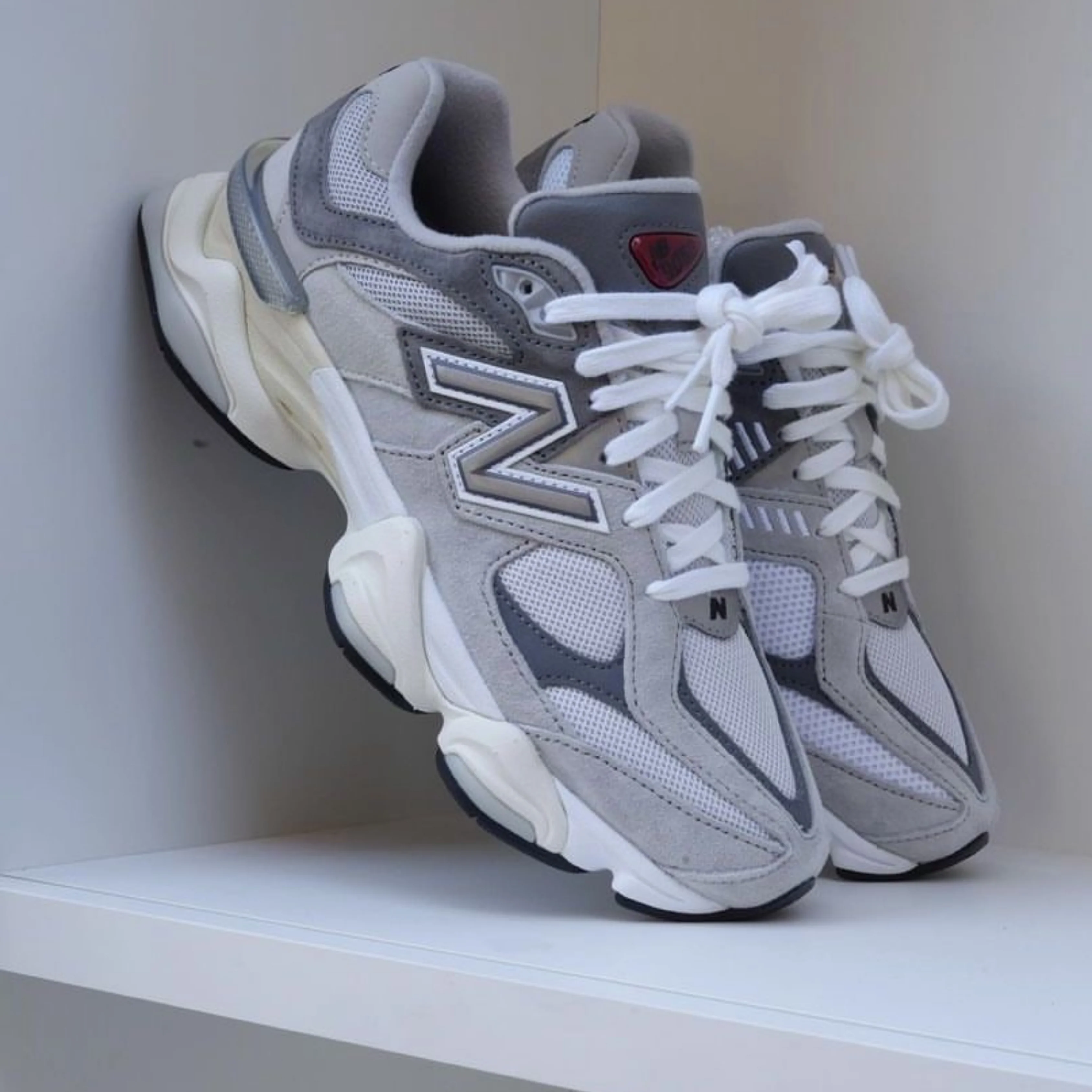 New Balance 9060 Rain Cloud Grey - Image 9