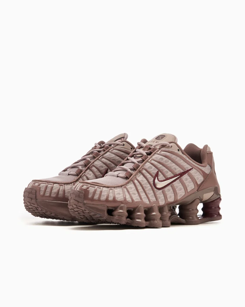 Nike Shox TL Pumice Night Maroon - Image 3