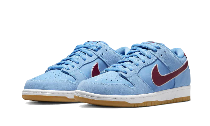 Nike SB Dunk Low Valour Blue Team Maroon - Image 2