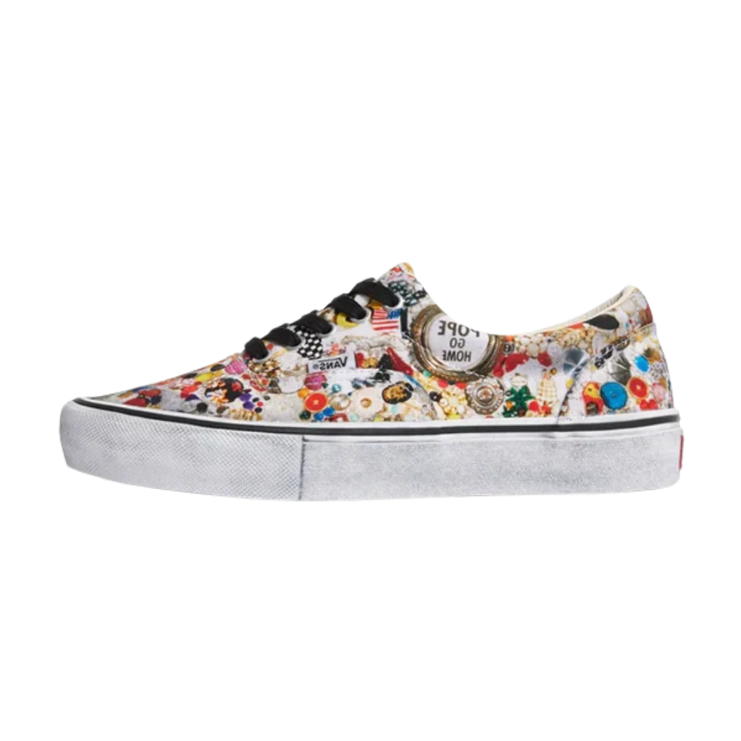 Vans Era Supreme x Mike Kelley White