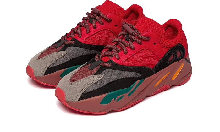 Adidas Yeezy 700 Hi-Res Red - Image 2